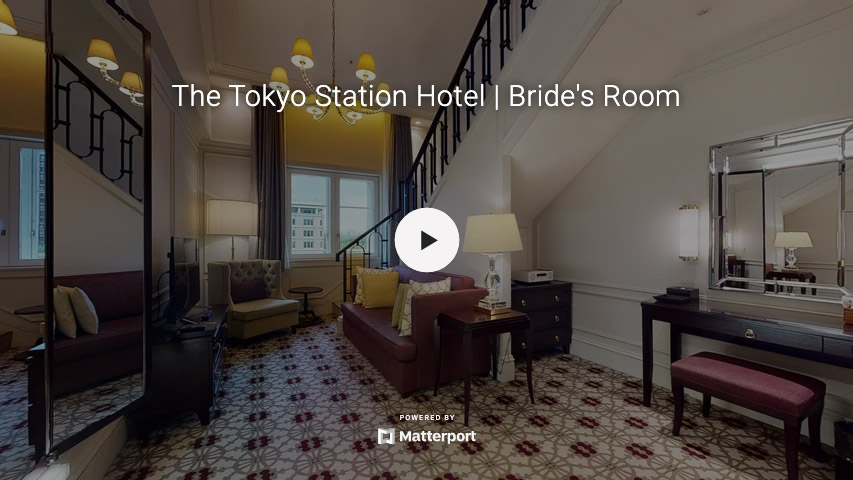 The Tokyo Station Hotel | Brides Room